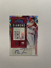 2020 Contenders Rookie 2 Variation B - Diamond Ticket /15 -- Matt Thaiss - AUTO