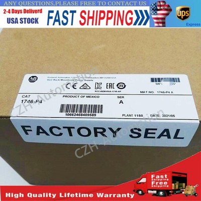 New Sealed Allen-Bradley 1746-P4 SER A SLC 500 Power Supply Module AB 1746-P4