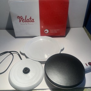 ELECTRIC CREPE MAKER VELATA-SA501 Maker, Plate, Cord  & Instructions Only