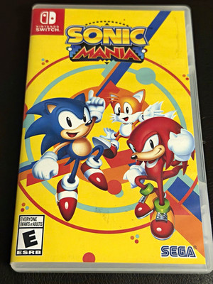 SEGA Sonic Mania Nintendo Switch E NTSC-U/C Platformer Multiplayer DLC
