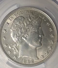 1892 Barber Half PCGS Cleaned-UNC Detail