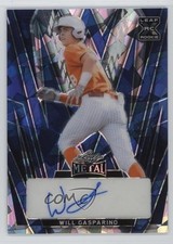 2024 Leaf Metal Blue Crystals 3/12 Will Gasparino #BA-WG1 Auto 0j81