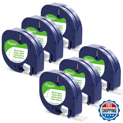 Colorty A91330 Paper White Replacement For Dymo Label Maker Refills Label Tape