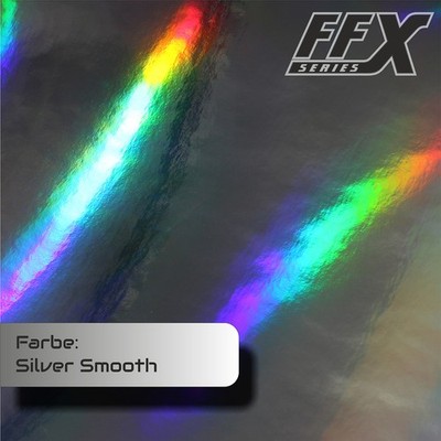 FFX Series Plotterfolie Hologramm Effekt Black/Silver Oilslick Folie Flakes