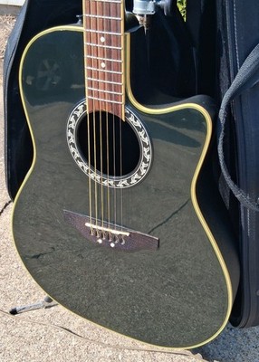 Ovation Applause by Ovation AE 227 Black W/ Hard Case
