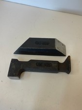 T93- Vintage Auto Body Us Shaped Dolly Hammer Tool Usa 692 670 Bd3
