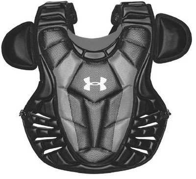 Under Armour Converge Adult Professional Chest Protector Black 16.5inch