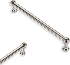 2 Pack 6 Inch Hole Center Polished Nickel Cabinet Pulls 100 Solid Heavy Duty Dr