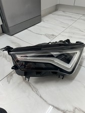SEAT ATECA PASSENGER SIDE LEFT LED HEADLIGHT 2020 2024 577941031C FR DAMAGED