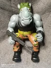 Vintage 1990 Mirage Studios Playmates Giant TMNT Rocksteady 13” Figure