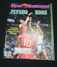 Louisville Cardinals Basketball Pervis Ellison Signed Sports Illustrated 1986