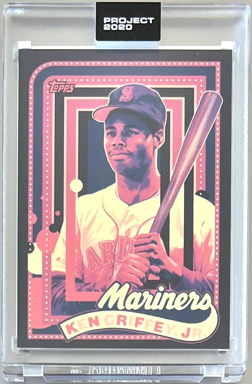 Ken Griffey Jr by Matt Taylor #53 Topps Project 2020 -  1989 Topps Rookie Art