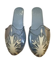Disney Frozen Elsa Dress-Up Costume Shoes Blue Snowflake 0850B101