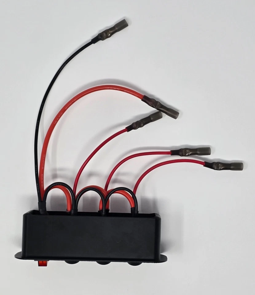 1999-2004 Ford F-250 F-350 pré-fio tamanho 2/3 acessório cubículo painel 3 interruptores - Imagem 4 de 4