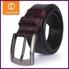 men high quality genuine leather belt luxury designer belts men cowskin fashion