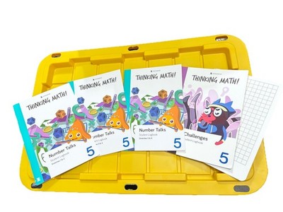 Innovamat Thinking Math! Number Talks Student Logbook Stretches 1-6 , Grade 5