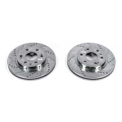 PowerStop Disc Brake Rotor Set - Fits Chevrolet Tahoe 2008-2019 PowerStop Evolut