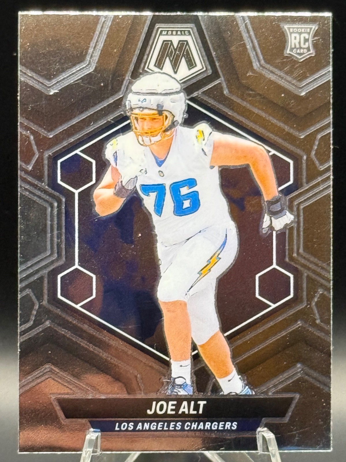 Joe Alt 2024 Panini Mosaic #305 Rookie RC Los Angeles Chargers