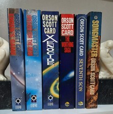 Orson Scott Card Bundle of 6 Books, Science Fiction PB, Songmaster, Enders Game