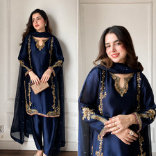 Indian Bollywood Designer Dress Salwar Kameez Suit Party Wear Wedding