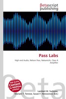 Lambert M. Surhone (U. A.) | Pass Labs | Taschenbuch | Englisch (2026)