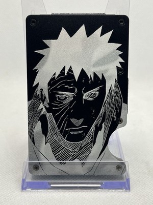 Obito Uchiha Naruto Shippuden Metal Minimalist Wallet Card Case