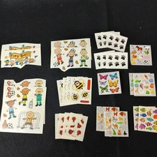 25 Page Lot Stickers Sports & AnimalJunk Journal Craft Multiples
