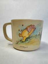 Vintage Disney Winnie Pooh Bear Baby Toddler E H Shepard Cup Selandia Melamine