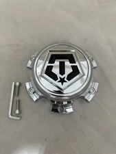Tis E128-6h-cap 6 Lug Chrome Wheel Center Cap With Installation Screws