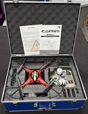 JJRC Quadcopter Drone Model# H8D F-Series 2.4 GHz with Hard Case - POWERS UP