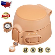 Durable Polypropylene Honey Gold Mug Stopper for Stainless Steel Mug