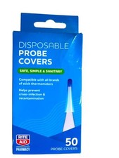 Disposable Probe Covers for Oral Thermometer and Rectal Thermometer, 50 ct 16z