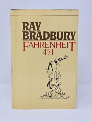 Ray Bradbury Fahrenheit 451 HC - Dust Jacket Ballantine Books Del Rey Mugnaini