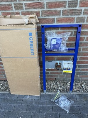 Geberit Duofix Element für Waschtisch, 112 cm, Standarmatur mit UP-Funktionsbox