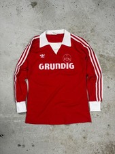 Vintage 1977-1979 Adidas x Nurnberg Home Long Sleeve Jersey Small