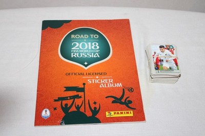 Panini Road to Russia Album 2018 mit ca. 409/480 Bildern siehe Anzeige