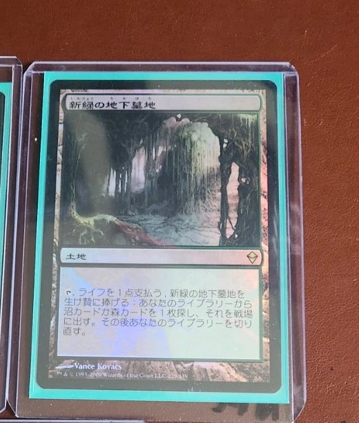 Verdant Catacombs Zendikar Foil Japanese Lightly Played Magic The Gathering MTG - Image 3 of 3