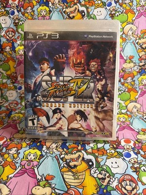 Super Street Fighter 4 Arcade Edition PS3 CIB - Refurbished - Excellent