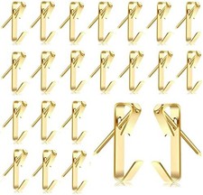 80pcs Heavy Duty Picture Hanger Hooks for Hard Wall, 30 lbs Capacity