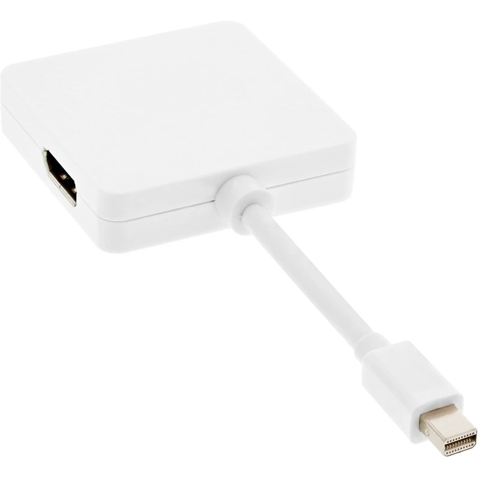 InLine Adattatore Mini DisplayPort m. a HDMI/DVI/DisplayPort f. DP 17195I - Immagine 3 di 4