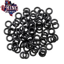 O-Ring Depot Scuba Diving NBR Buna 1/4" Size 010 70 Duro 50pc AS-568-010 o-rings