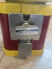 SHELL Gasoline & Oil Bubblegum Machine--25 cent--Beaver brand--works and has key — photo 7