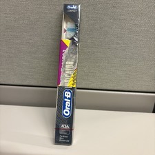 Vintage 1991 40 Blue Compact Indicator Regular Oral B Toothbrush New Old Stock