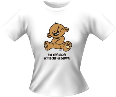 Lady T-Shirt ICH BIN NICHT SCHLECHT GELAUNT S M L XL