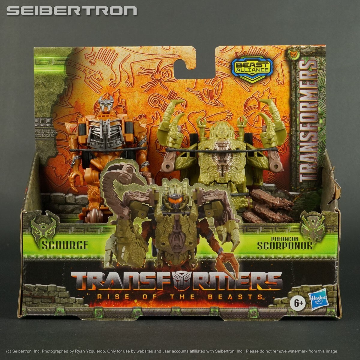 SCOURGE + SCORPONOK Transformers Rise Beasts Weaponizers MV7 ROTB