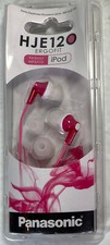 Panasonic Ergo-fit Pink Ergonomic design, Wired In-Ear buds for MP3 CD iPod NEW