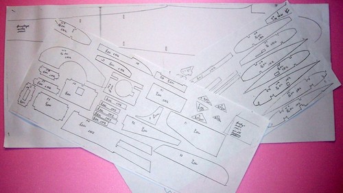 Sterling MAMBO PLANS & PATTERNS a Mighty Mambo Reduced to 48" RC Model Airplane - Picture 4 of 7