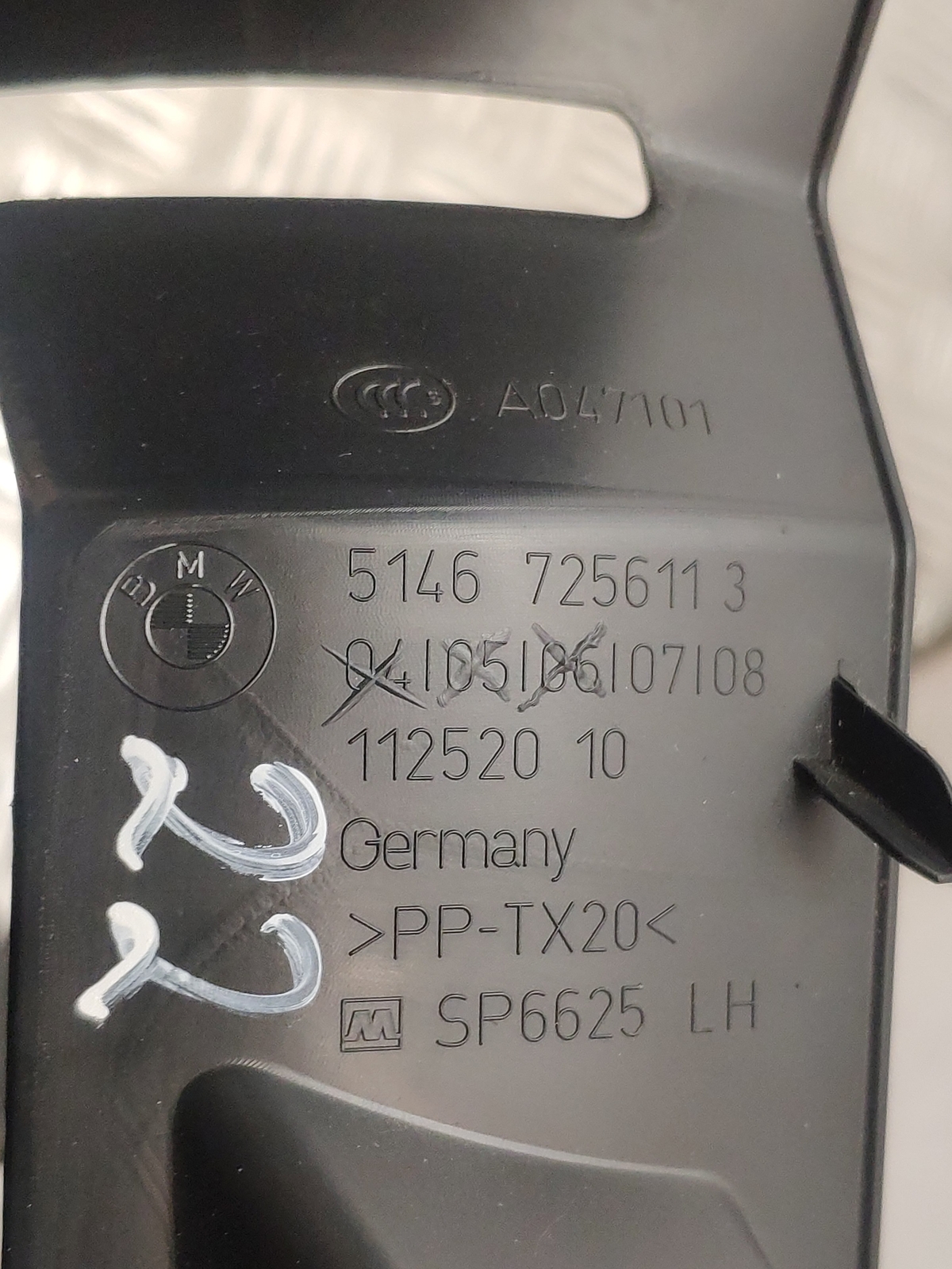 BMW 3 F30 F80 2013 Interior Parts 7256113 51467256113 | eBay