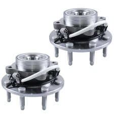 2 Front Wheel Bearing Hub for 01-06 Chevy Silverado 1500 HD & Silverado 2500