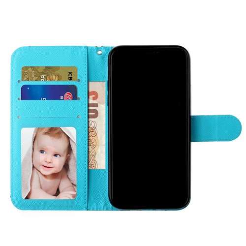 For Google Pixel 8 7A 6 3D Painted PU Leather Flip Wallet Stand Phone Case Cover - Picture 8 of 22